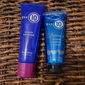 Its A 10 Hair Protect Lot Bundle Of 2 Potion 10 Miracle Styling Potion Hair Mask